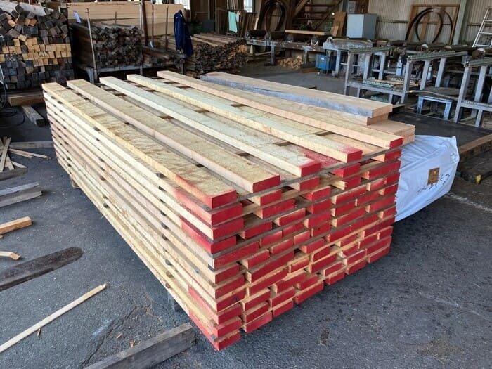 ベイヒバ　無垢材