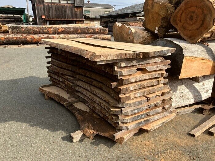 楠（クス）　無垢材