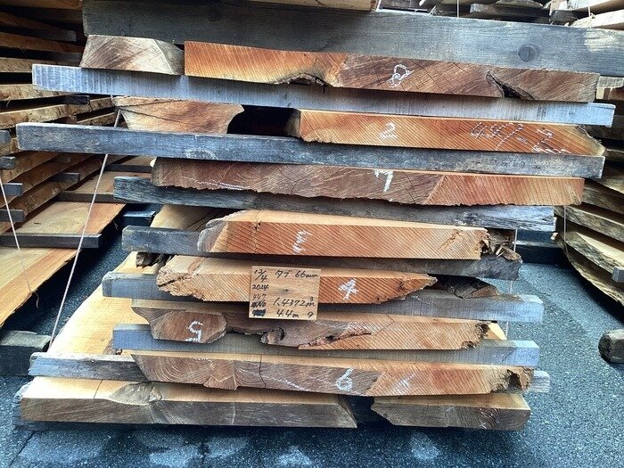 椨（タブ）　無垢材