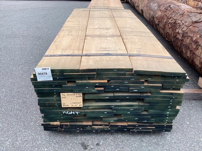 ホワイトオーク 無垢材