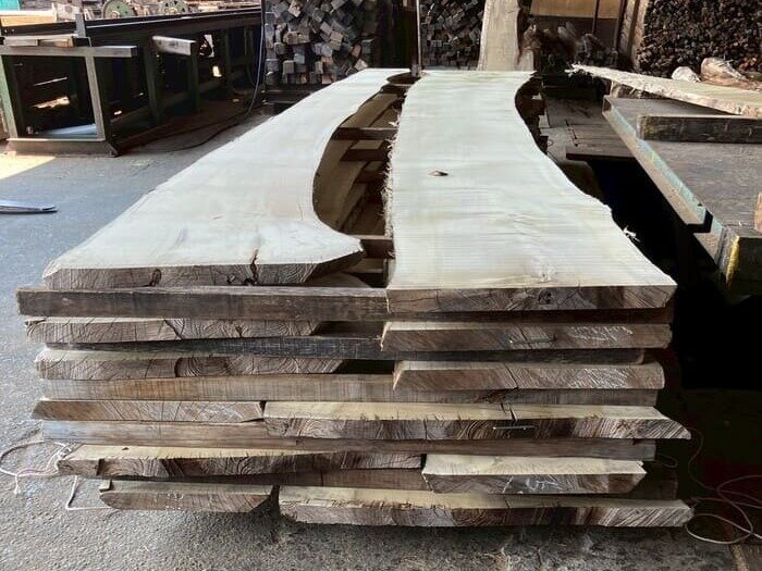 朴（ホオ）　無垢材