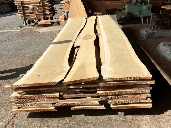 朴（ホオ）　無垢材