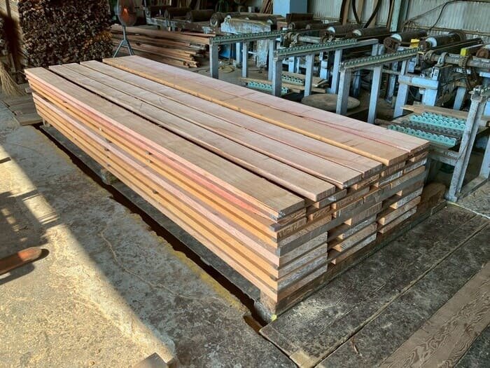 アフリカンマホガニー　無垢材