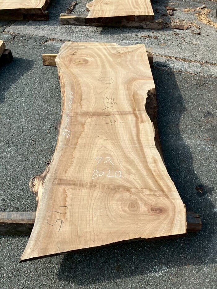 楠（クス）　無垢材