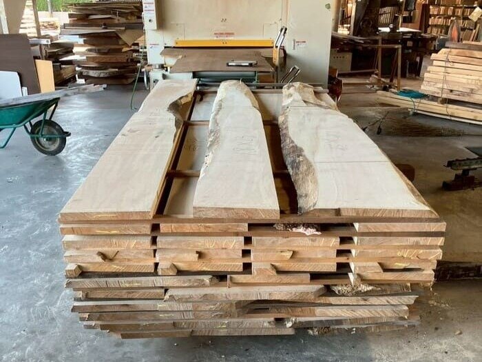 銀杏（イチョウ）　無垢材