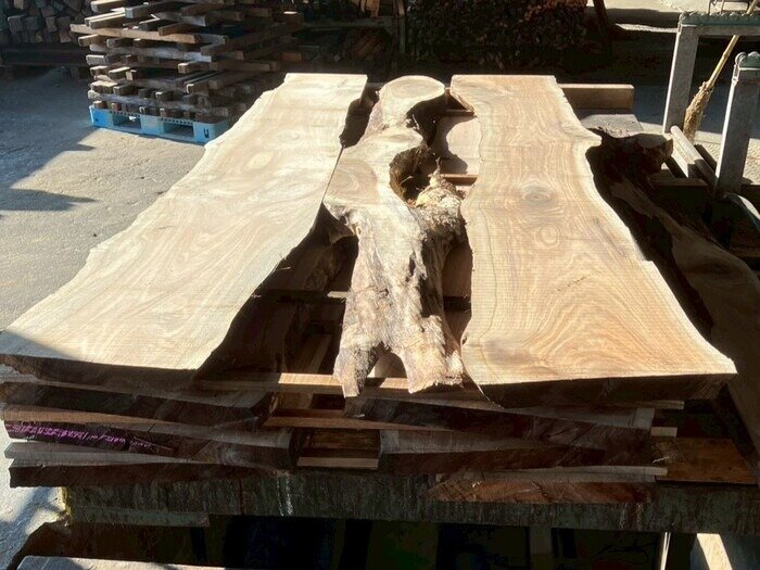 胡桃（クルミ）　無垢材