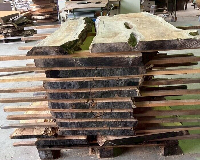 胡桃（クルミ）　無垢材