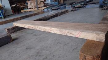 ゼブラノ　ギターボディのブックマッチTOP材