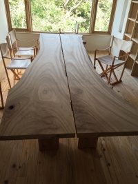 楠（クス）　一枚板