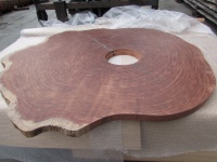 ブビンガ　一枚板