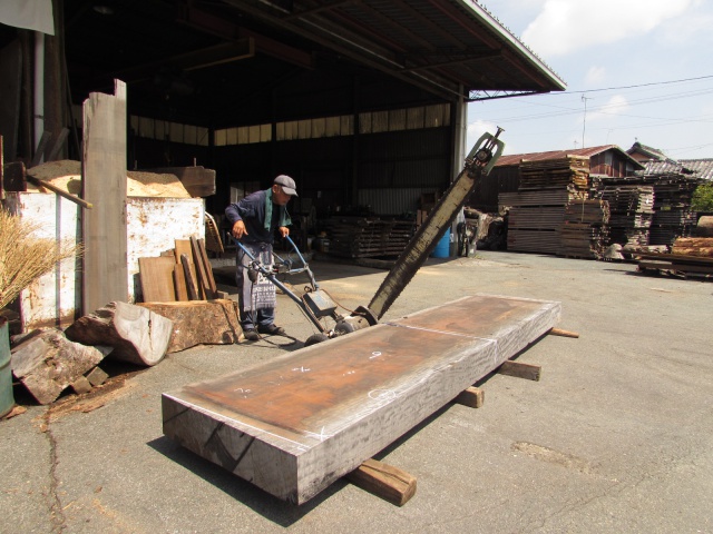 ブビンガ　無垢材