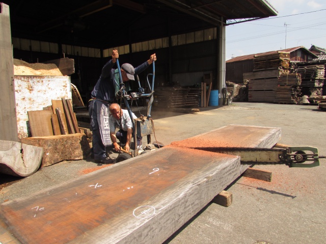 ブビンガ　無垢材