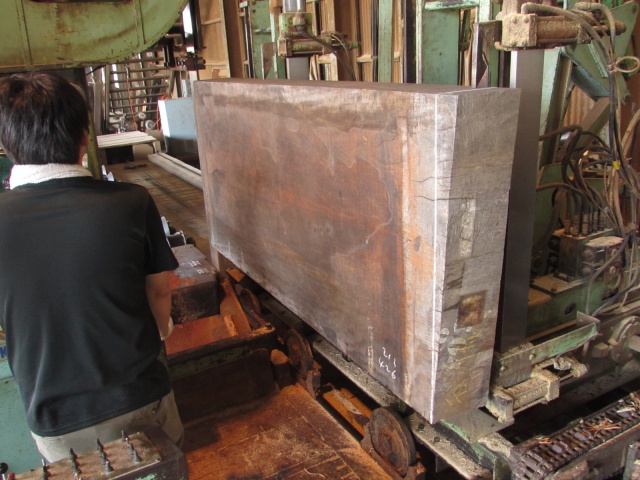 ブビンガ　無垢材