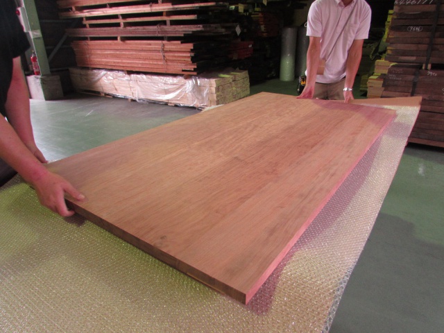 ブビンガ　天板