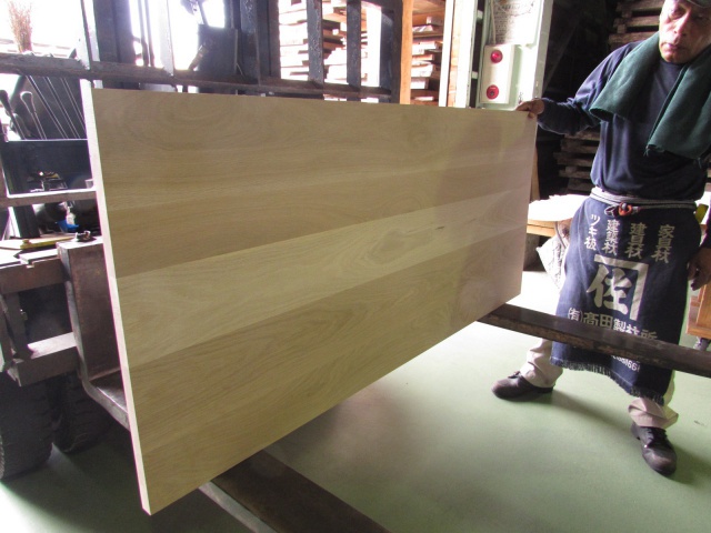 ホワイトオーク　天板