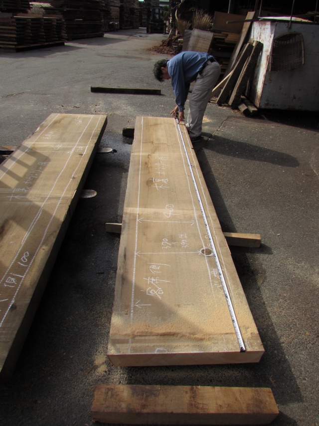 スプルース　一枚板