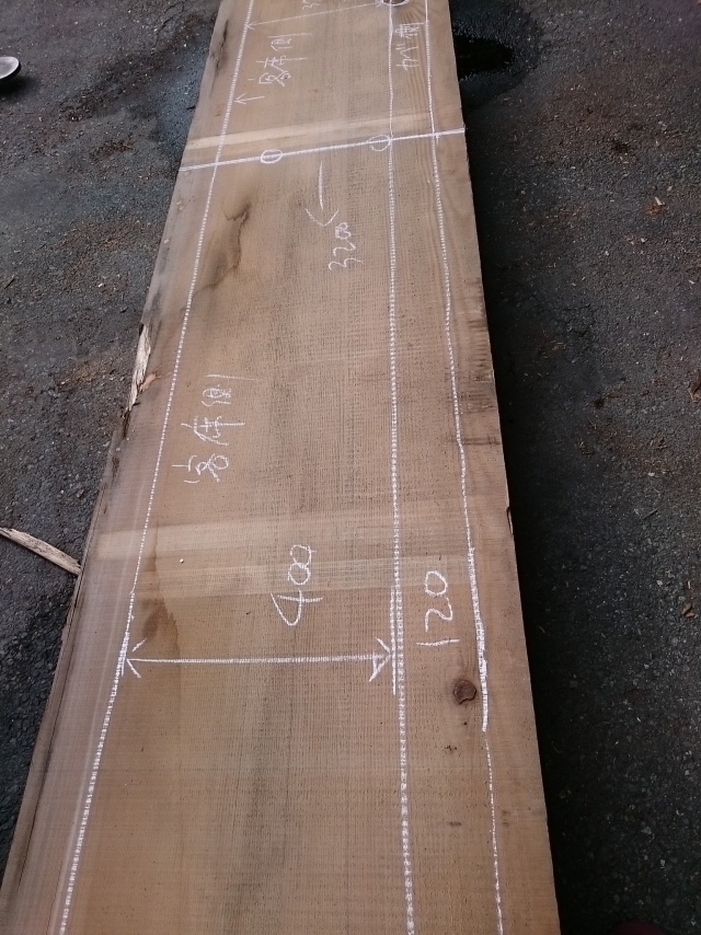 スプルース　一枚板