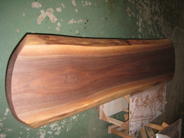 ウォールナット　一枚板