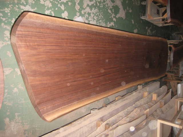 ウォールナット　一枚板