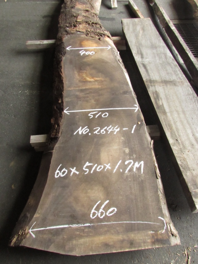 楠（クス）　一枚板