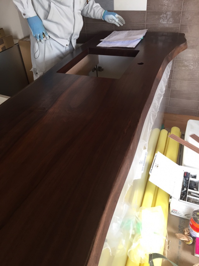 ウォールナット　一枚板