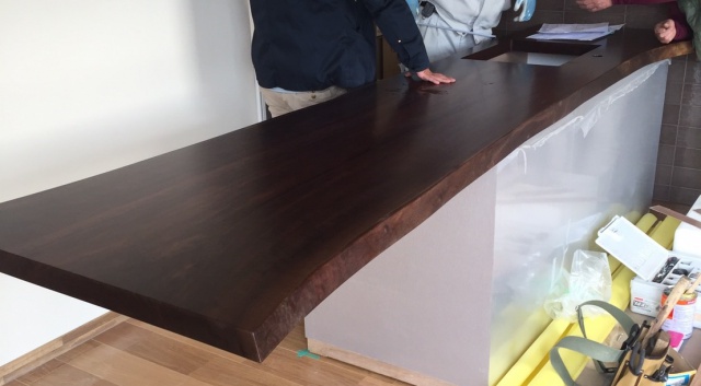 ウォールナット　一枚板