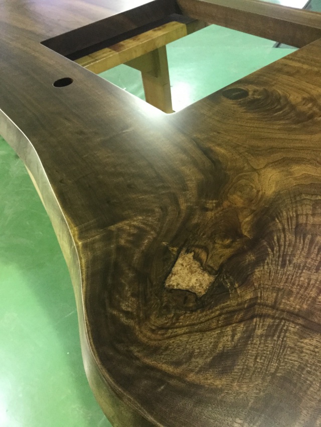 ウォールナット　一枚板