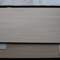 檜（ヒノキ）　脱衣所とトイレの天板