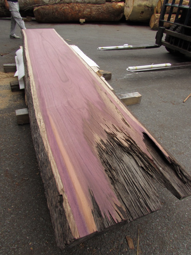 アフリカンマホガニー　一枚板