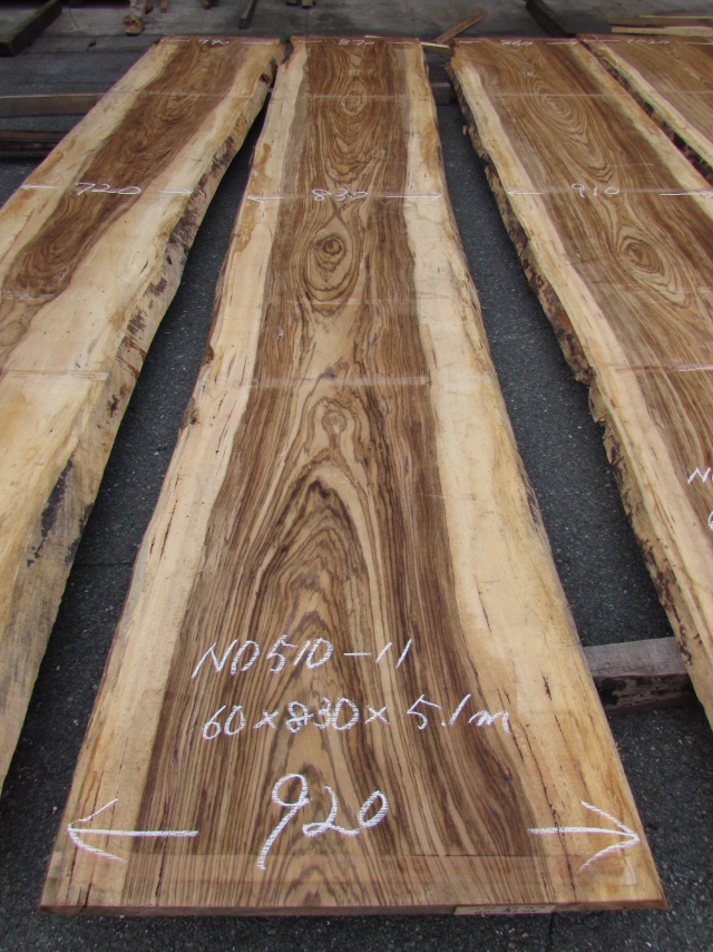 ゼブラノ　無垢材