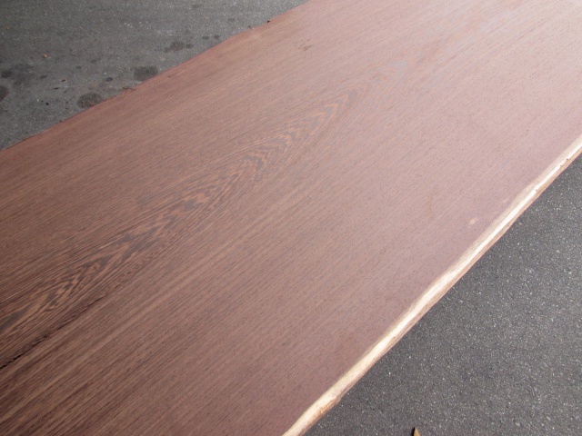 ウエンジ　一枚板