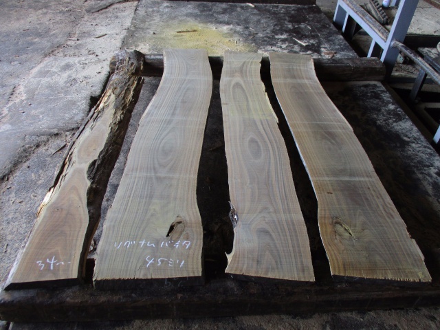 リグナムバイタ　無垢材