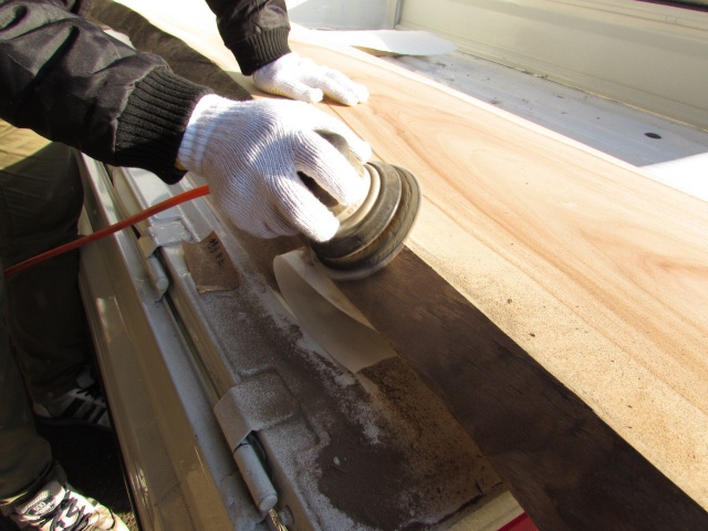 楠（クス）　一枚板