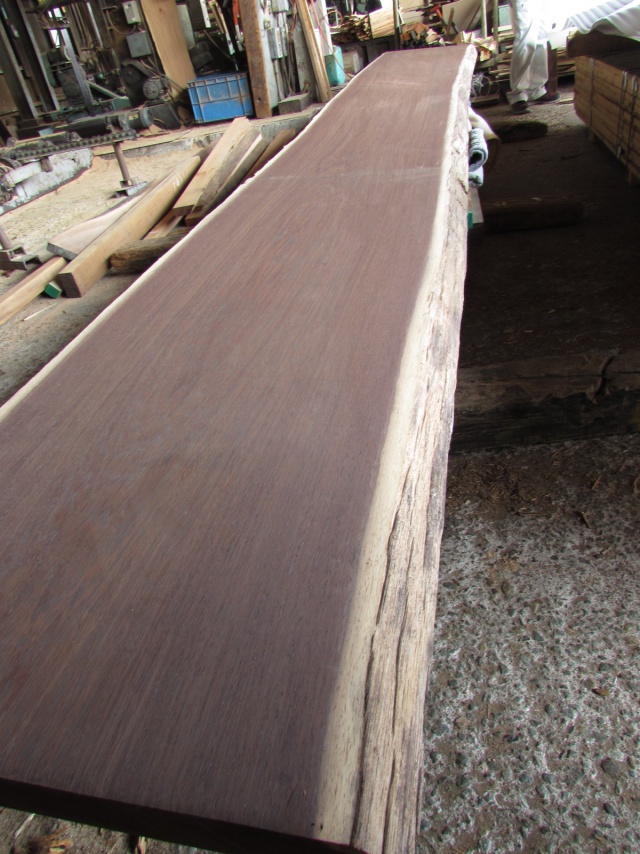 ウエンジ　一枚板