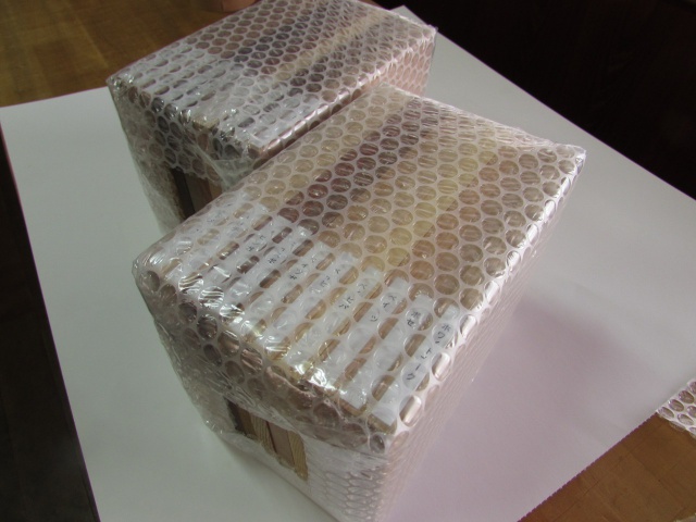 木材見本　森の文庫本