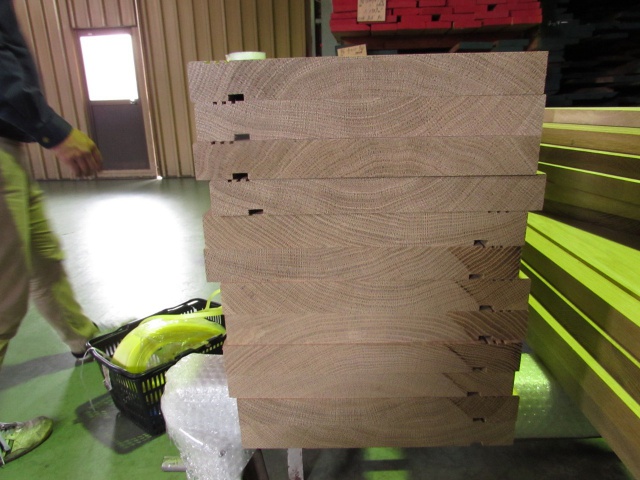 ホワイトオーク　無垢材