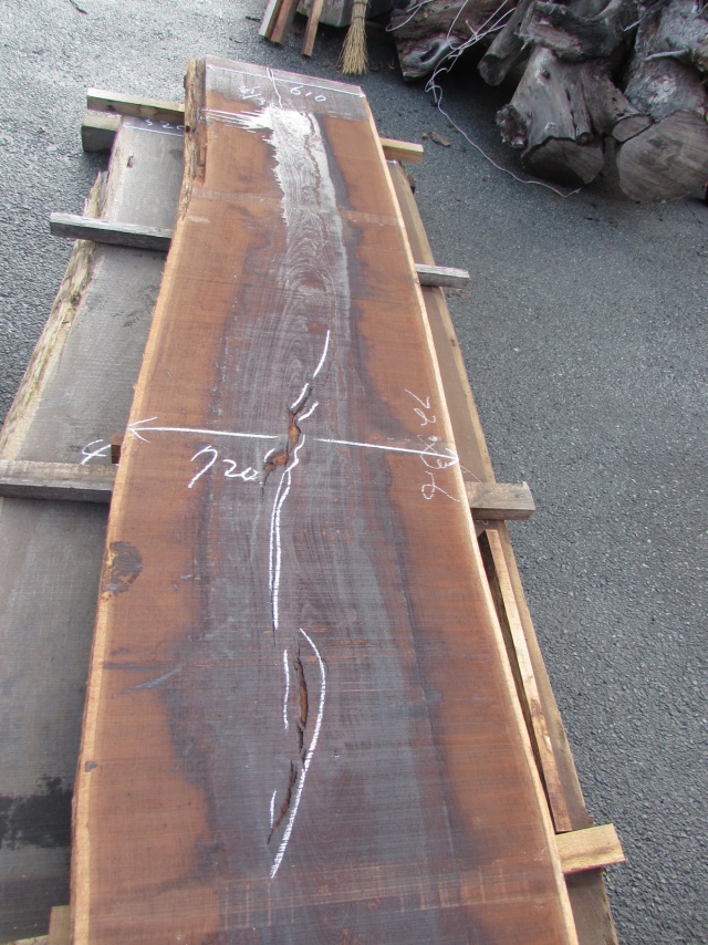 ウエンジ　一枚板