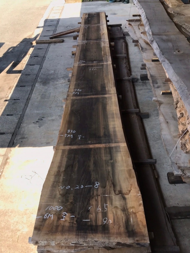 杉（スギ）　一枚板