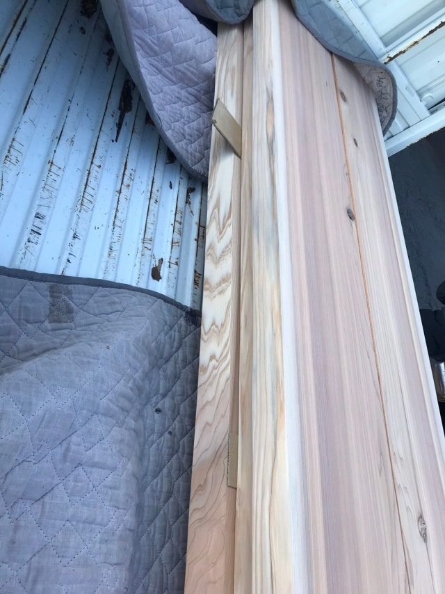 杉（スギ）　一枚板