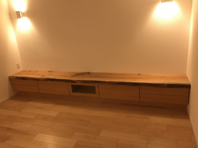 ハードメープル 一枚板