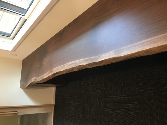 ウォールナット　一枚板