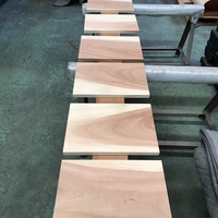 栃（トチ）　玄関床の飾り