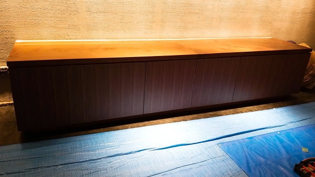 ウォールナット天板