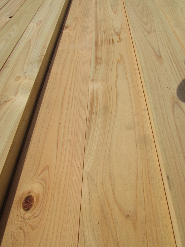 檜（ヒノキ）　無垢材