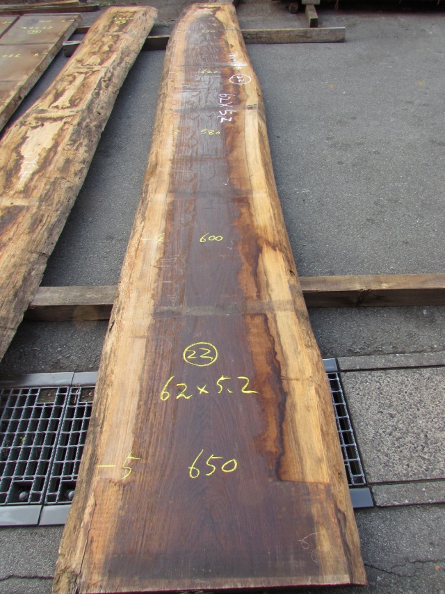 ウエンジ　一枚板