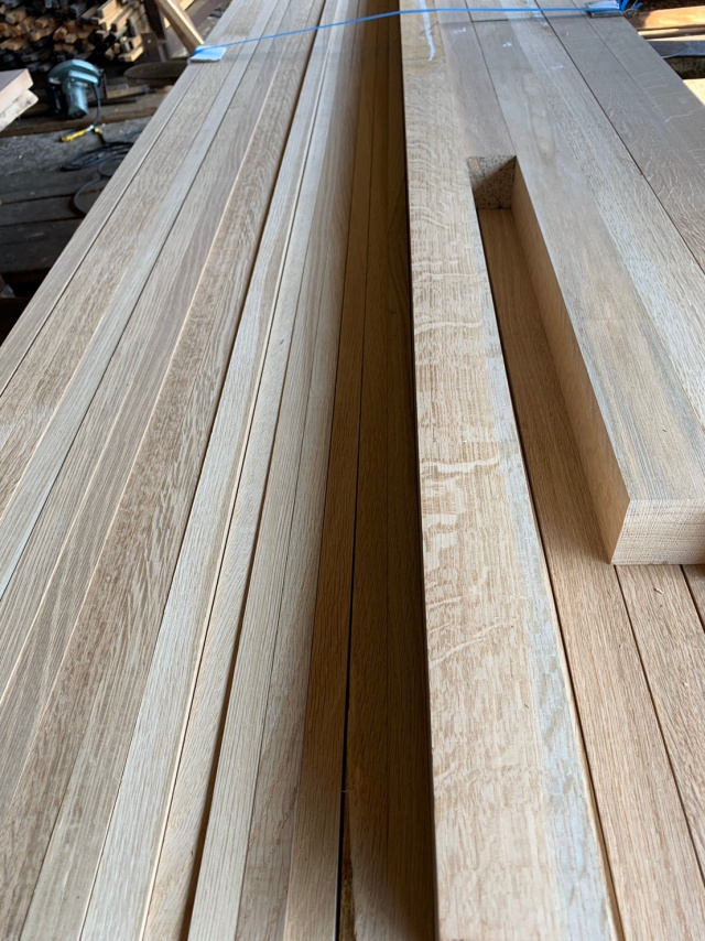 ホワイトオーク　無垢材