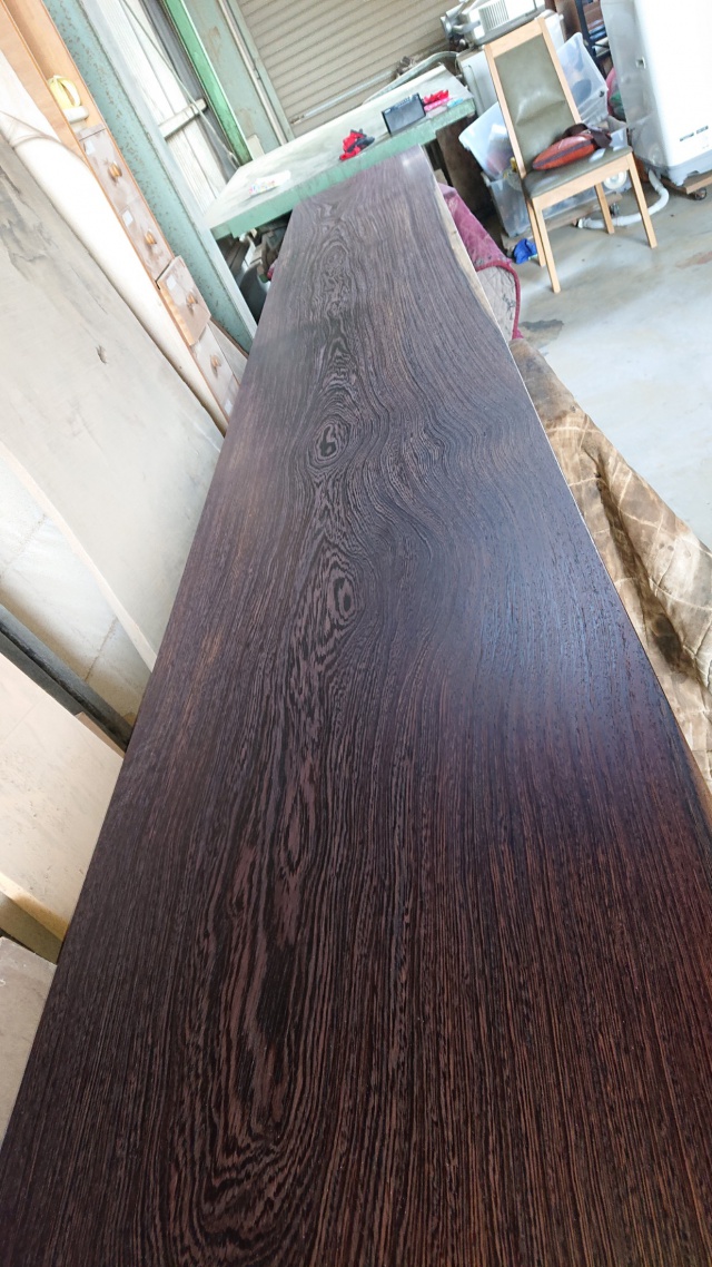 ウエンジ　一枚板