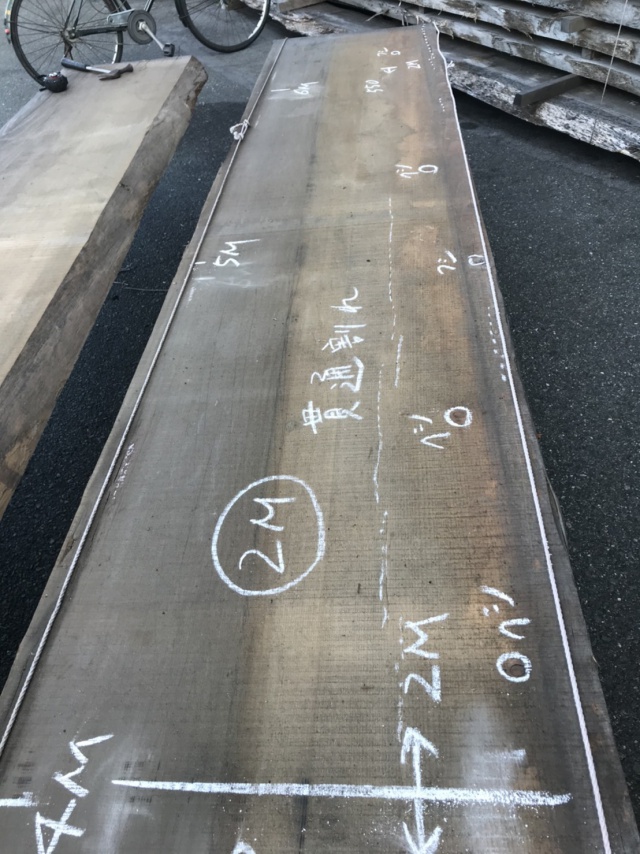 スプルース　一枚板