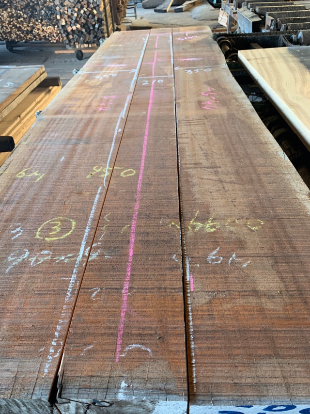 アフリカンマホガニー　一枚板