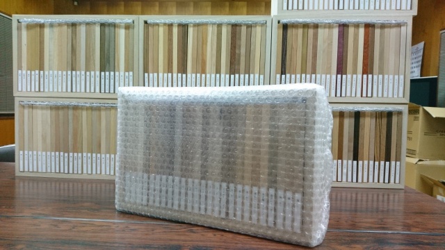 木材見本　森の文庫本